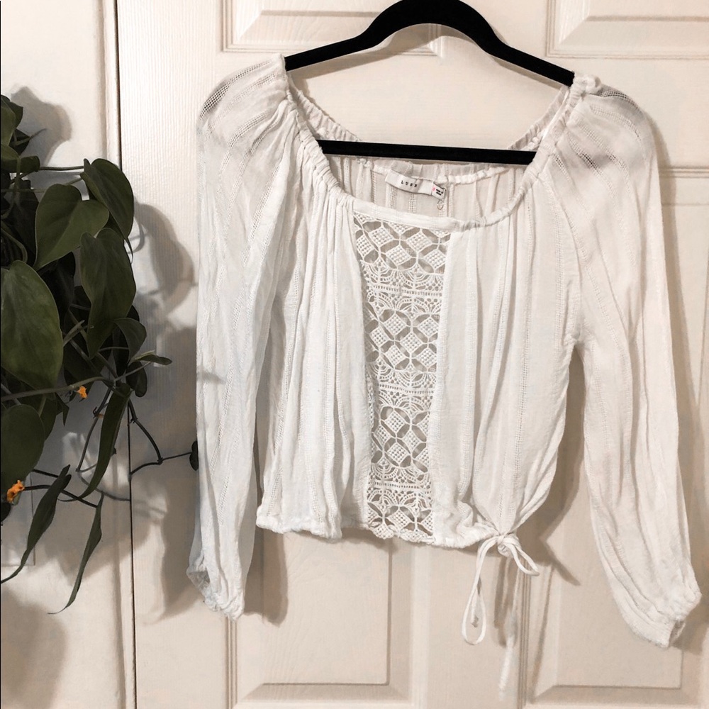 White Lace Blouse